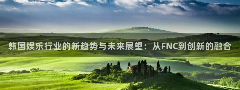 万事娱乐登录：韩国娱乐行业的新趋势与未来展望：从FNC到创新的融合