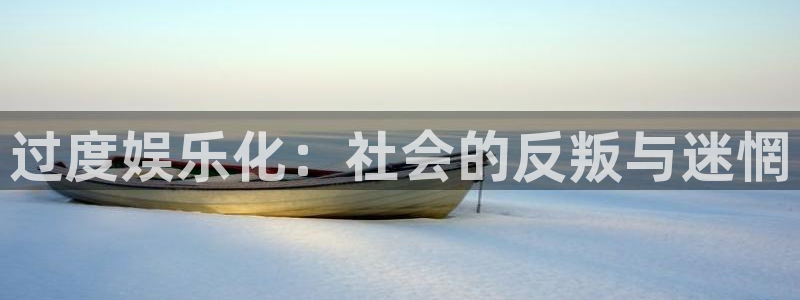 万事娱乐：过度娱乐化：社会的反叛与迷惘